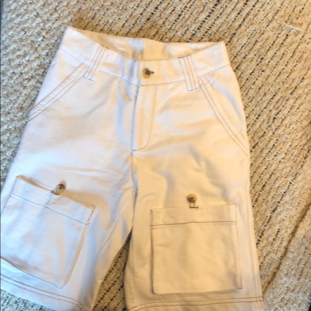 NWT Boys Cotton Cargo Shorts sz 6